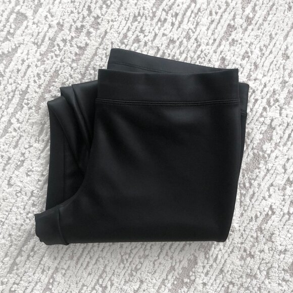 Express Faux Leather Ankle Leggings - Picture 7 of 13